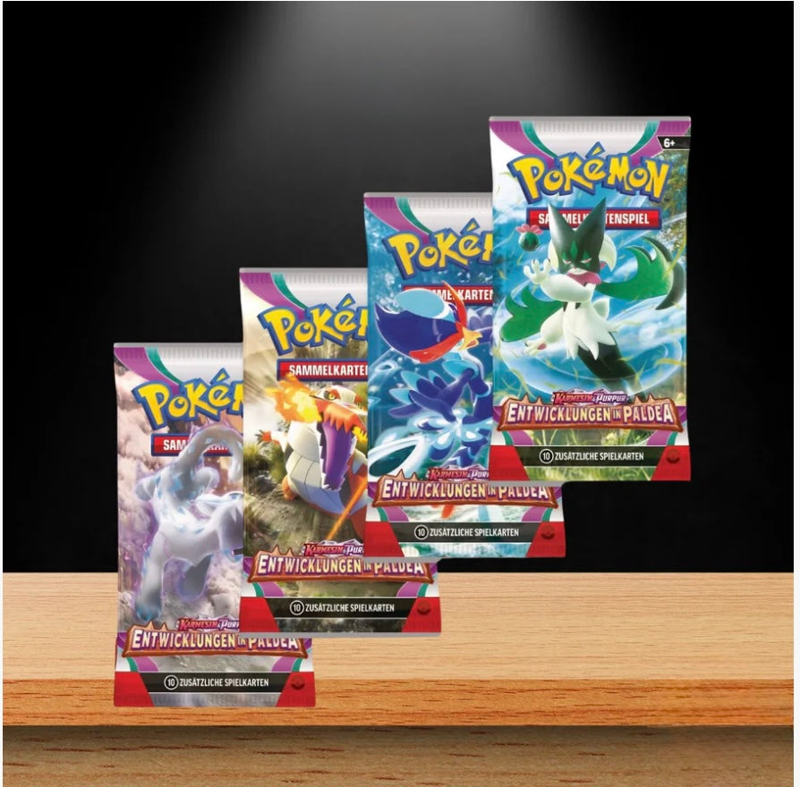 Pokémon Entwicklungen in Paldea Einzelbooster - Deutsch