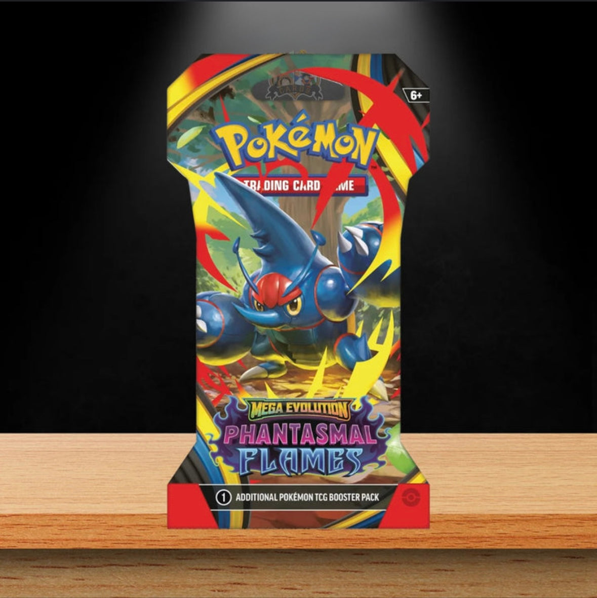 Pokémon Phantasmal Flames Sleeved Booster - Englisch