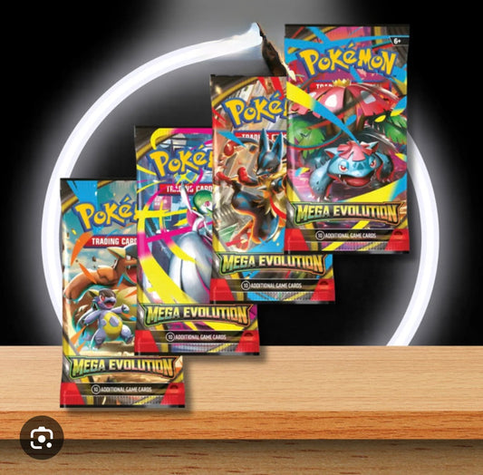 Pokémon Einzel Booster - Mega Evolution Englisch