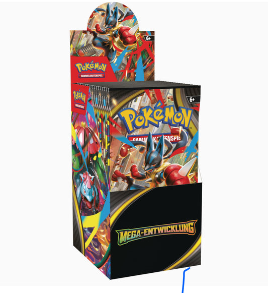 Pokémon Mega Entwicklung 18 Display - DE