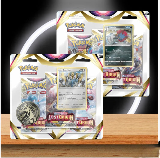 Pokémon Lost Origin 3er Blister - Englisch