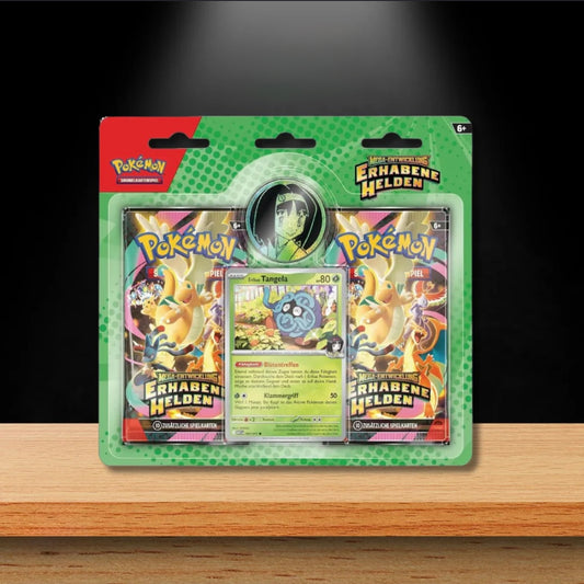 Pokémon Erhabene Helden Erikas Tangela 2er Blister - Deutsch