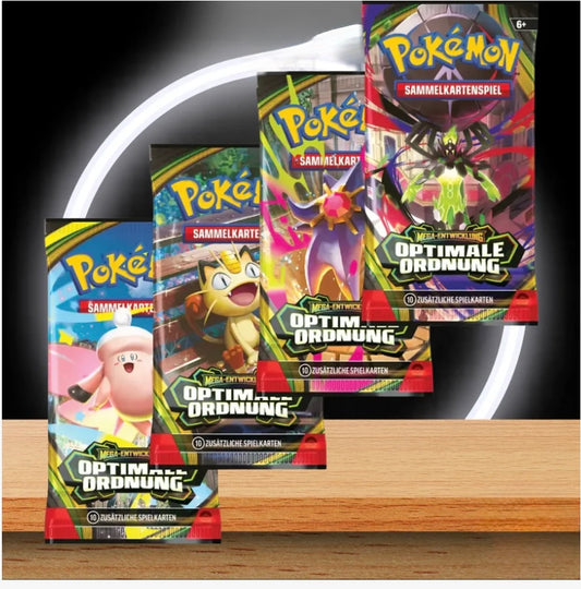 Pokémon Optimale Ordnung Einzelbooster - Deutsch