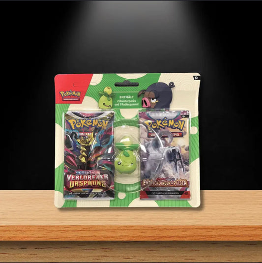 Pokémon Back to School 2023 Eraser 2-Pack Blister - Deutsch