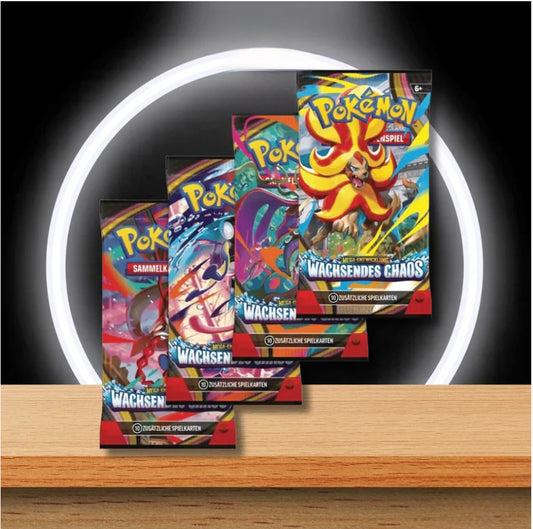 Pokémon Wachsendes Chaos Einzel Booster - Deutsch